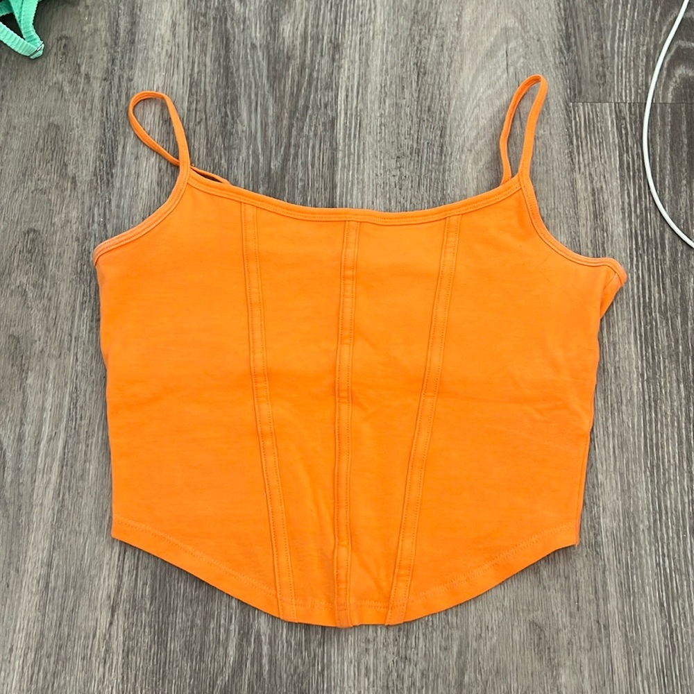 Hollister corset style top